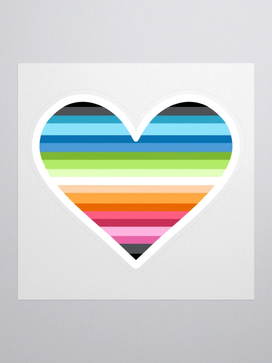 Rainbow Queer Pride Sticker product image (1)
