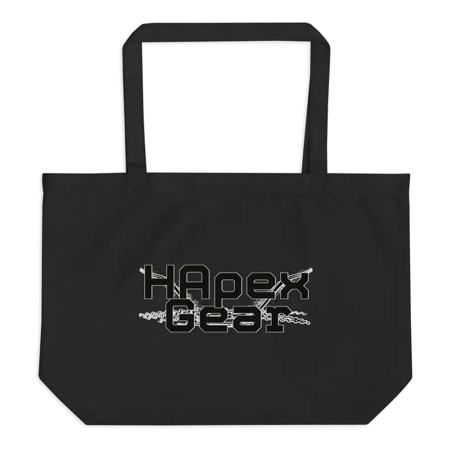 Black HApex Gear Black Logo - Organic Cotton Tote product image (1)