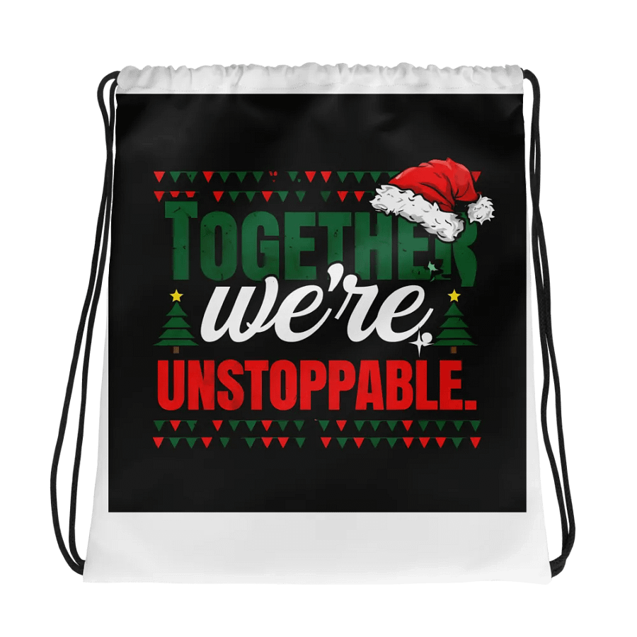 Festive Together Drawstring Bag product image (1)