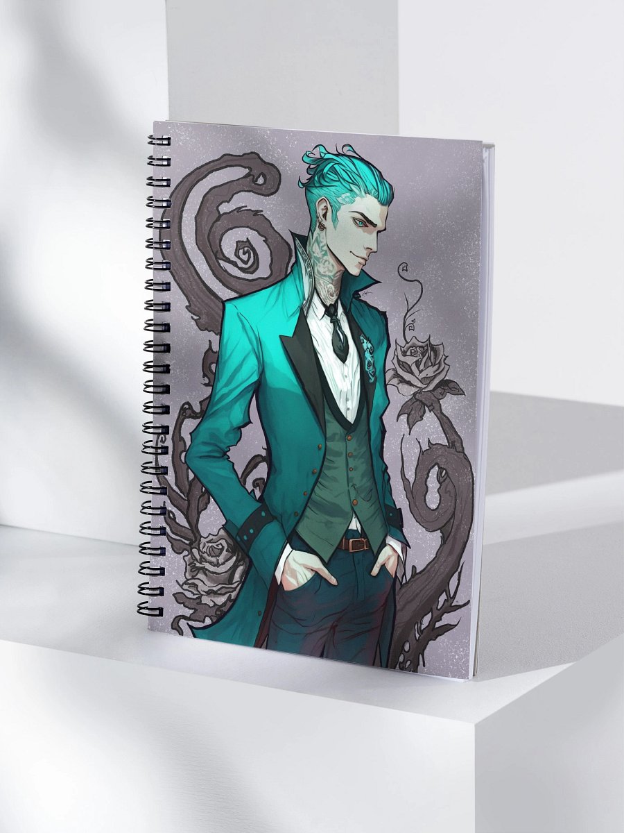 Izael of Shadows Spiral Bound Notebook product image (4)