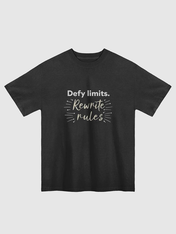 Defy Limits. Rewrite Rules. - The Empowering Emma Watson-Inspired T-Shirt That Will Change Your Life product image (1)