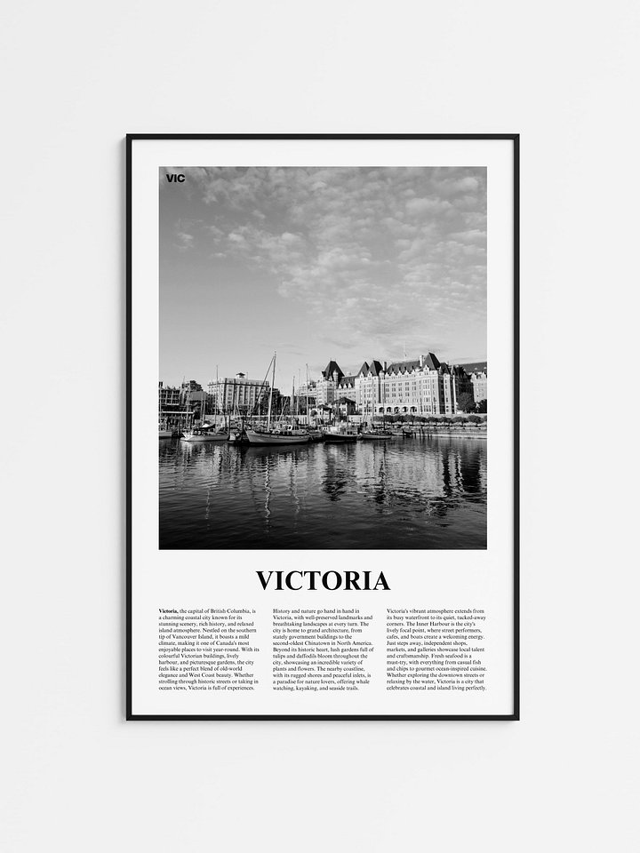 Victoria 01 Newspaper Poster product image (1)