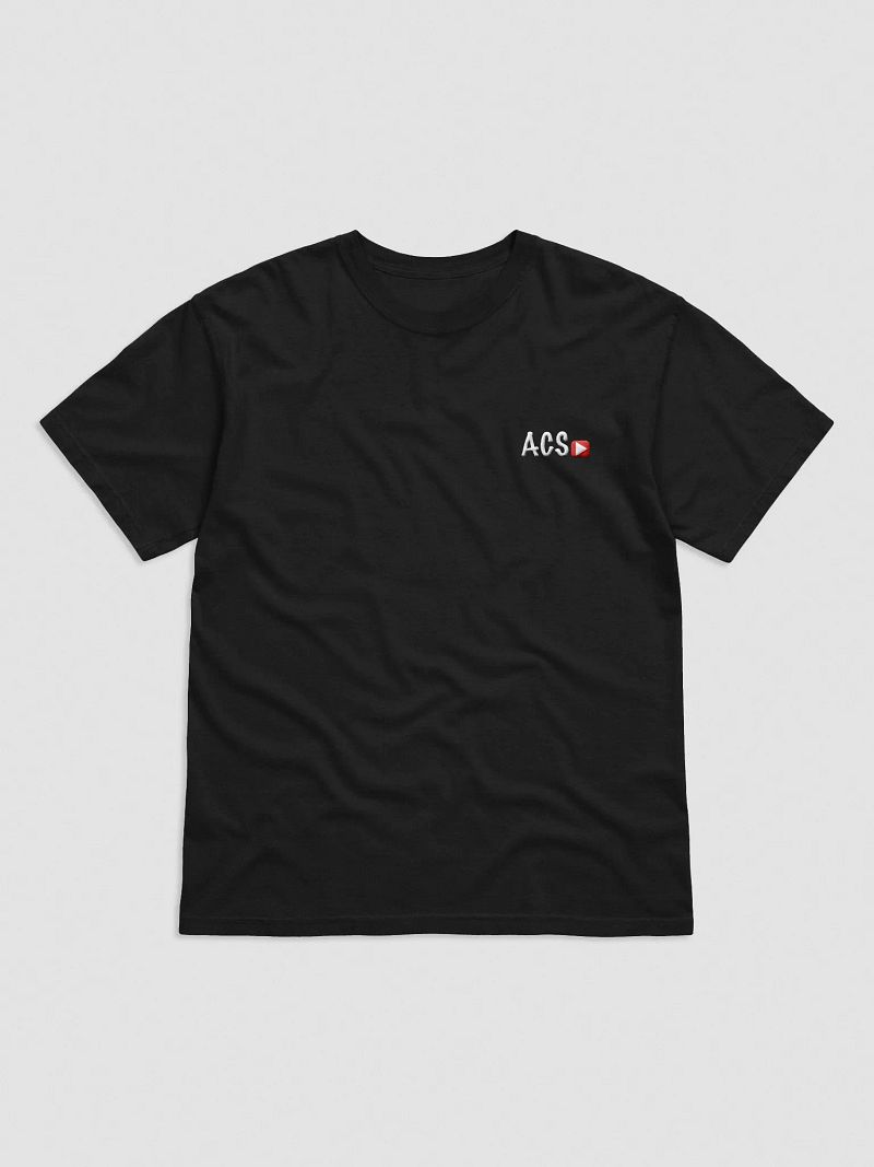 ACS - Stitched Logo T-Shirt, Black