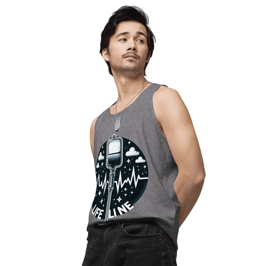 Lifeline EKG Men's Tank Top product image (63)