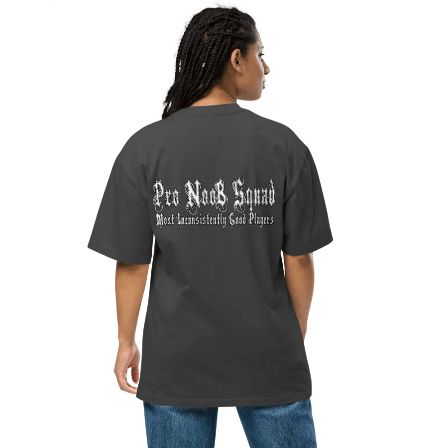 Oversized NooB T-shirt product image (16)
