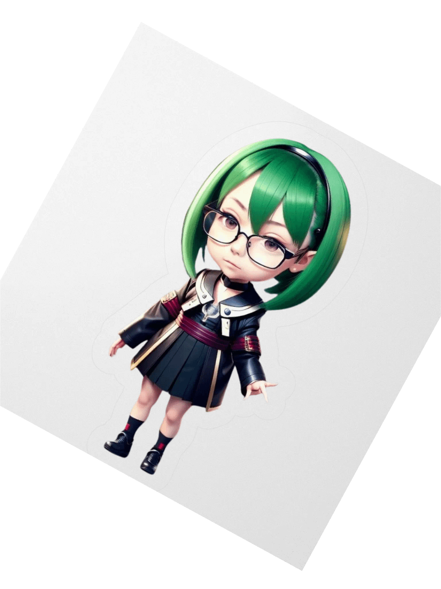 (GREEN CHIBI) K STICKERS product image (5)