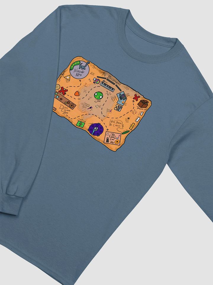 Basement Map Long Sleeve T-Shirt product image (1)