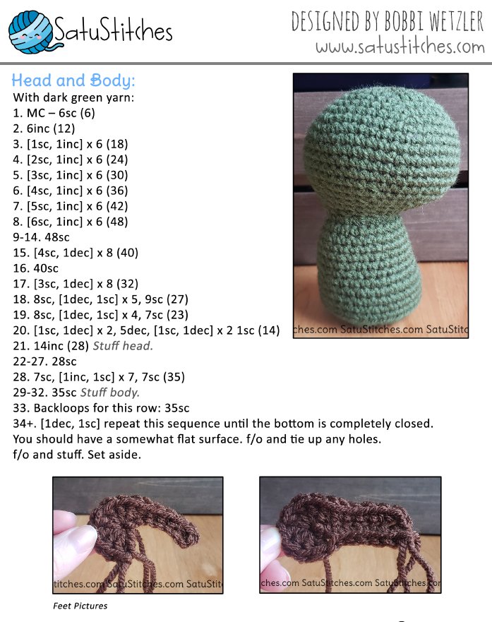 Tonberry Crochet Pattern product image (5)