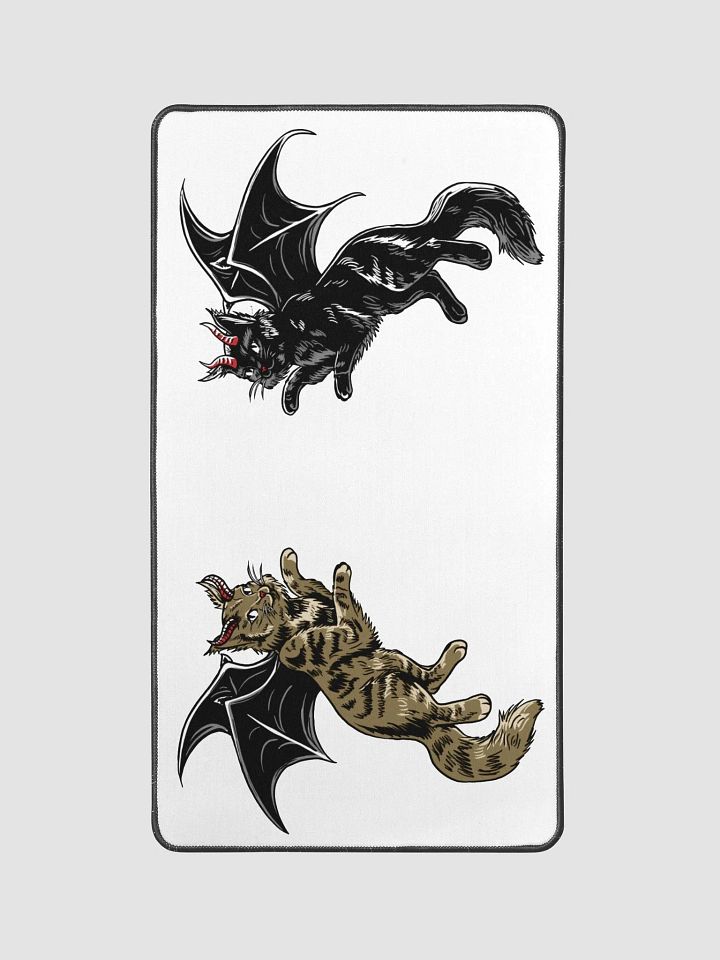 MysticKittenn OG Demon Bois // Desk Mat 12 x 22 product image (1)