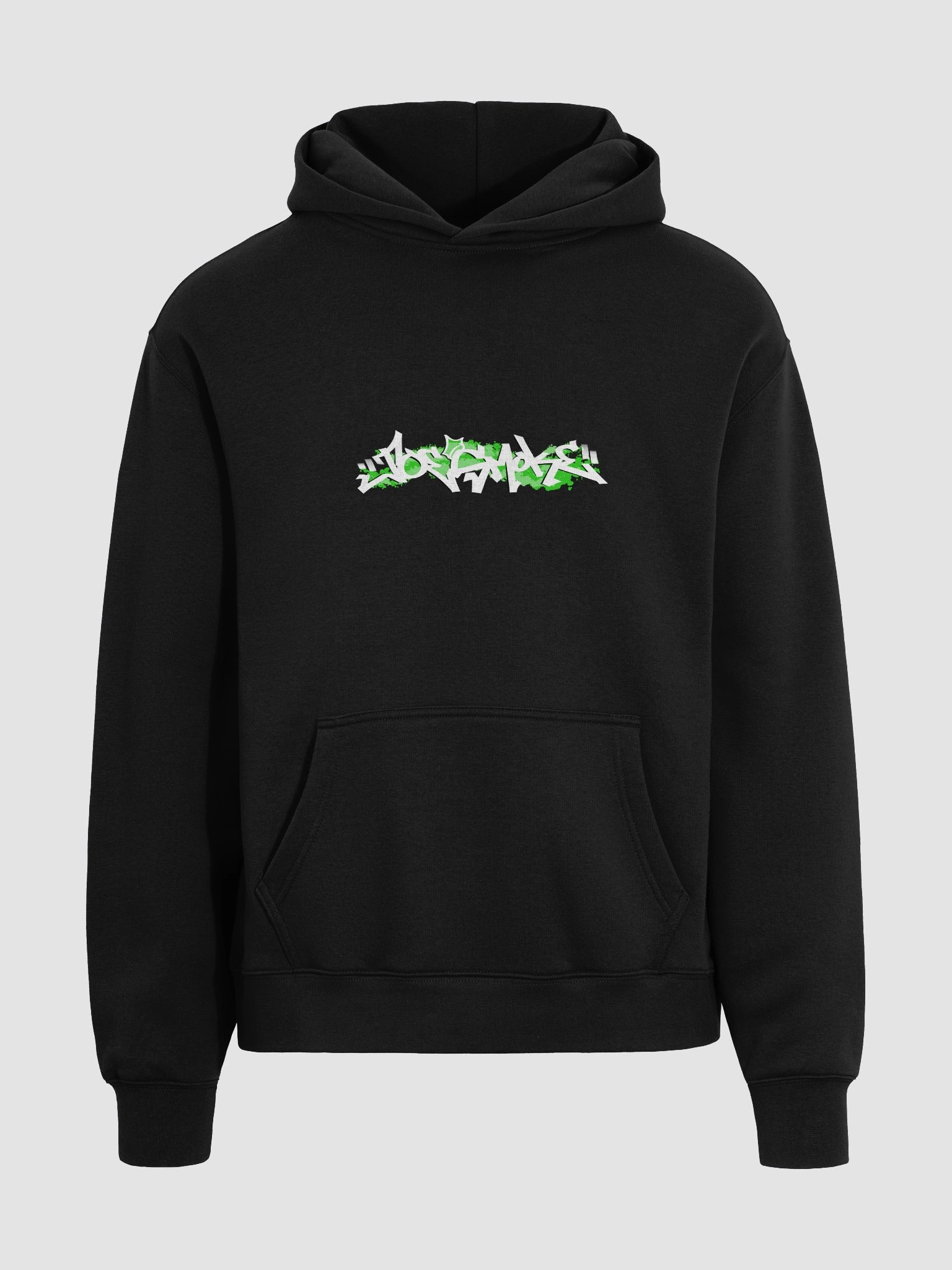 Oversized "JoeSmoke" Print Hoody product image (9)