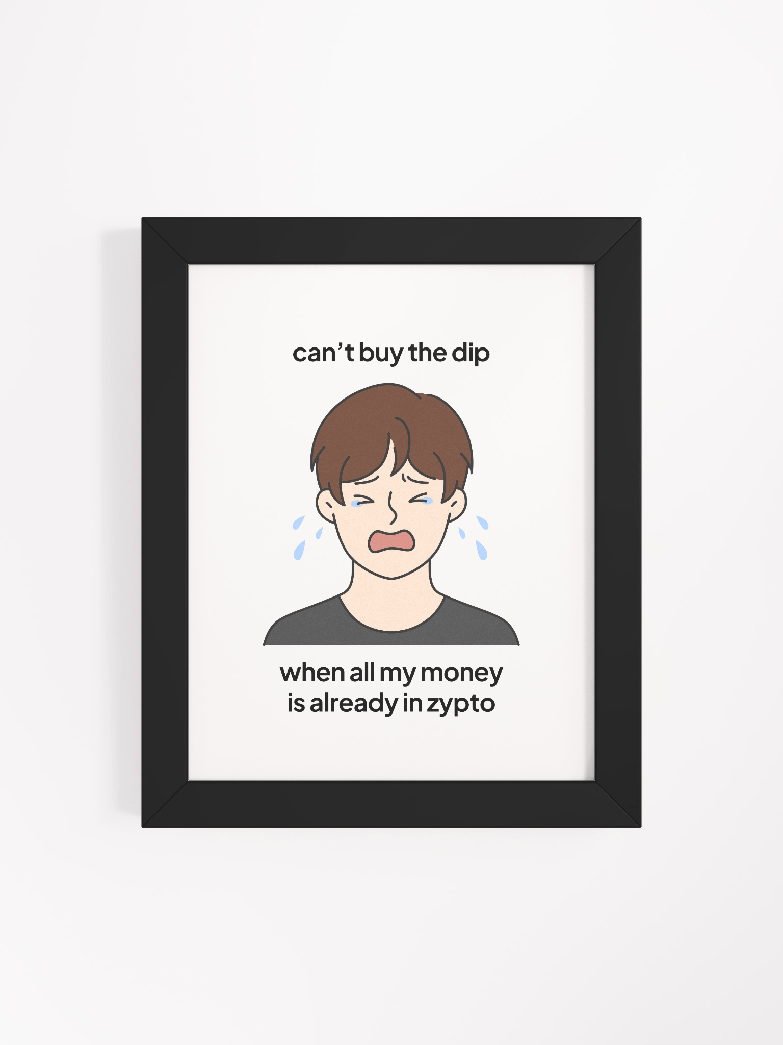 Can't Buy the Dip Meme Framed Poster product image (36)