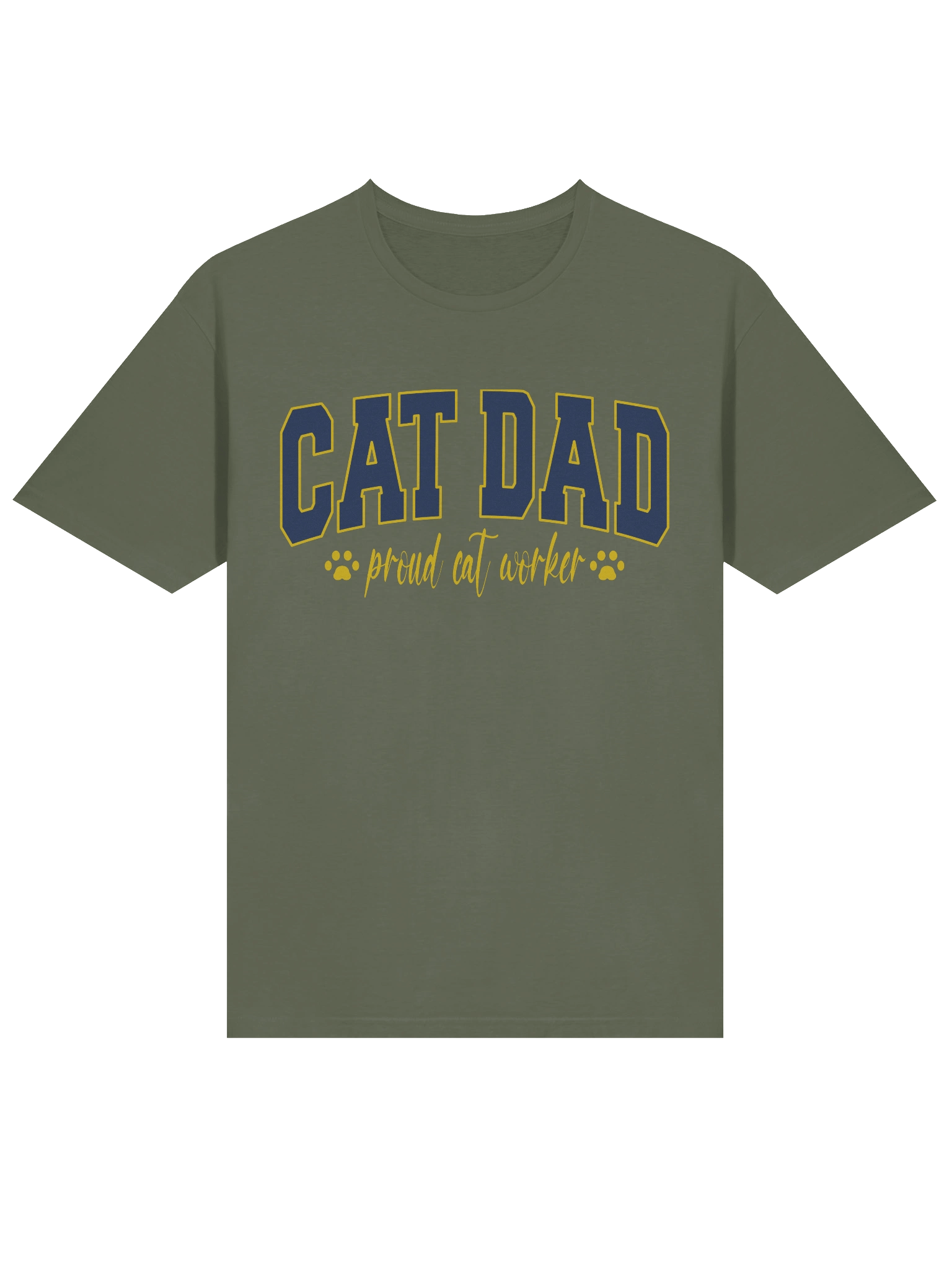 Cat Dad (proud cat worker) - Unisex Adult Super Soft Lightweight T-shirt product image (3)