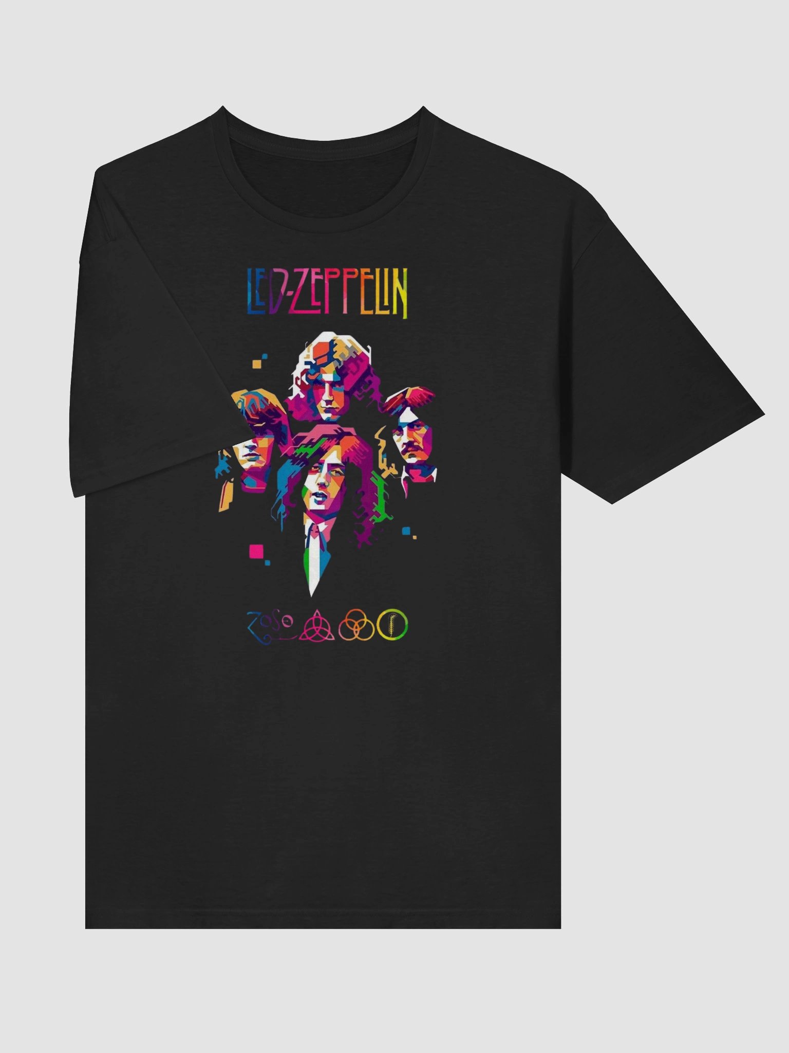 Led Zeppelin T-Shirt - The Four Symbols WPAP Pop Art product image (3)