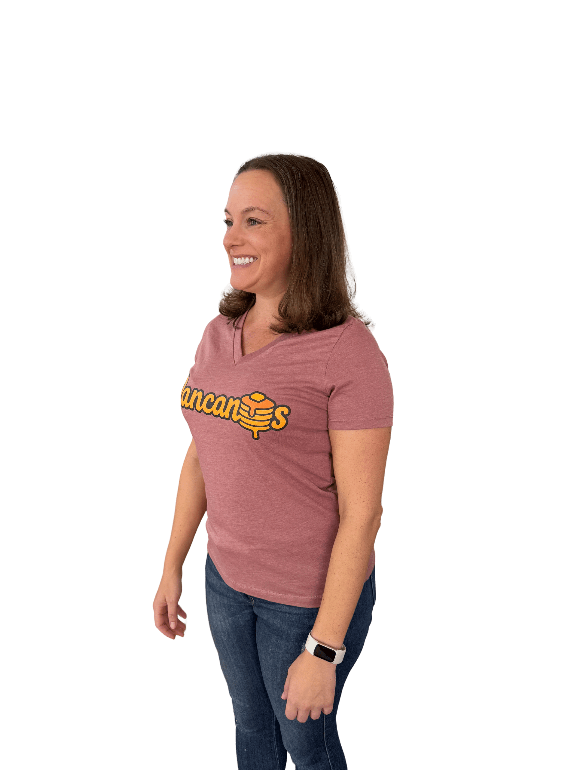 Pancanos Women's V-Neck Tee product image (2)