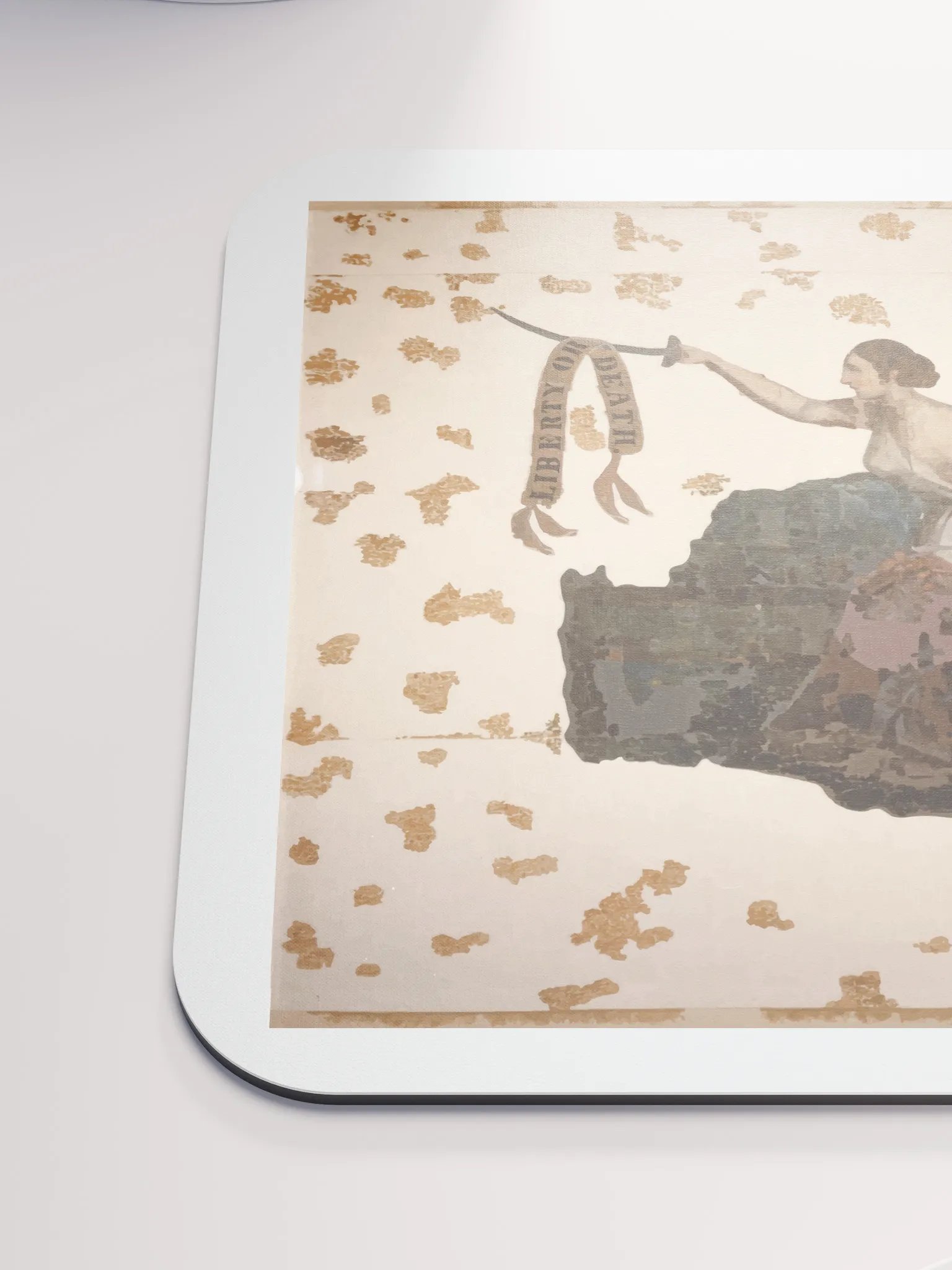 Liberty or Death – San Jacinto Battle Flag Mouse Pad product image (6)