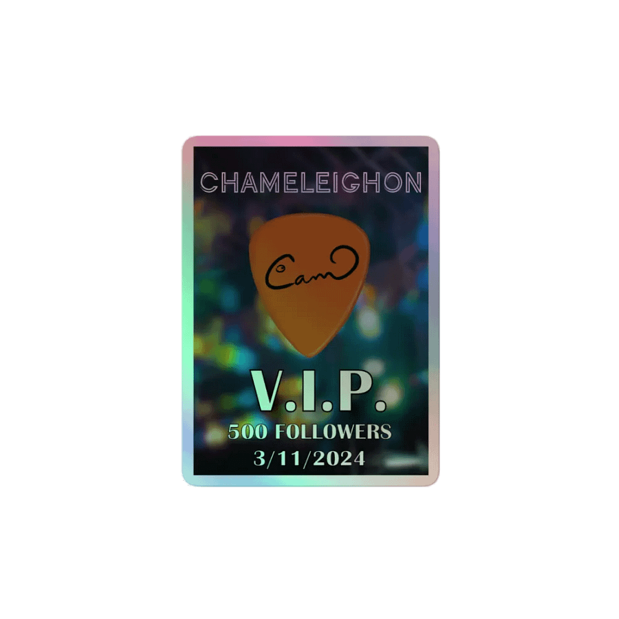LIMITED EDITION - 500 Follower Holographic Sticker product image (1)