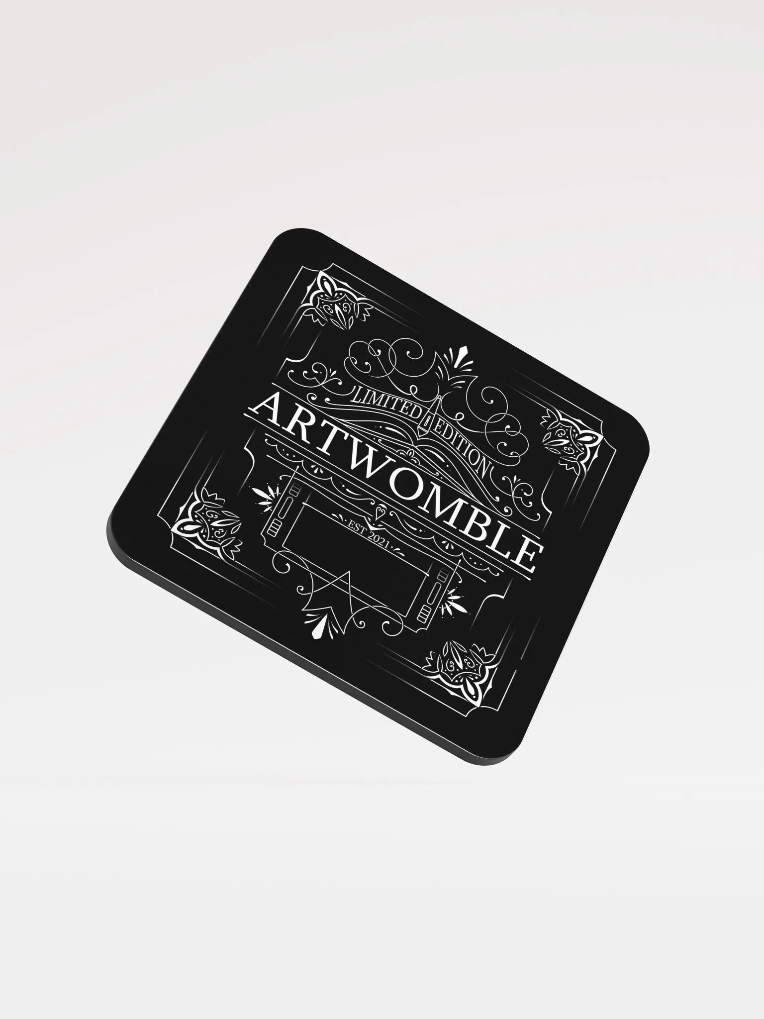 Artwomble Coaster - Black product image (1)
