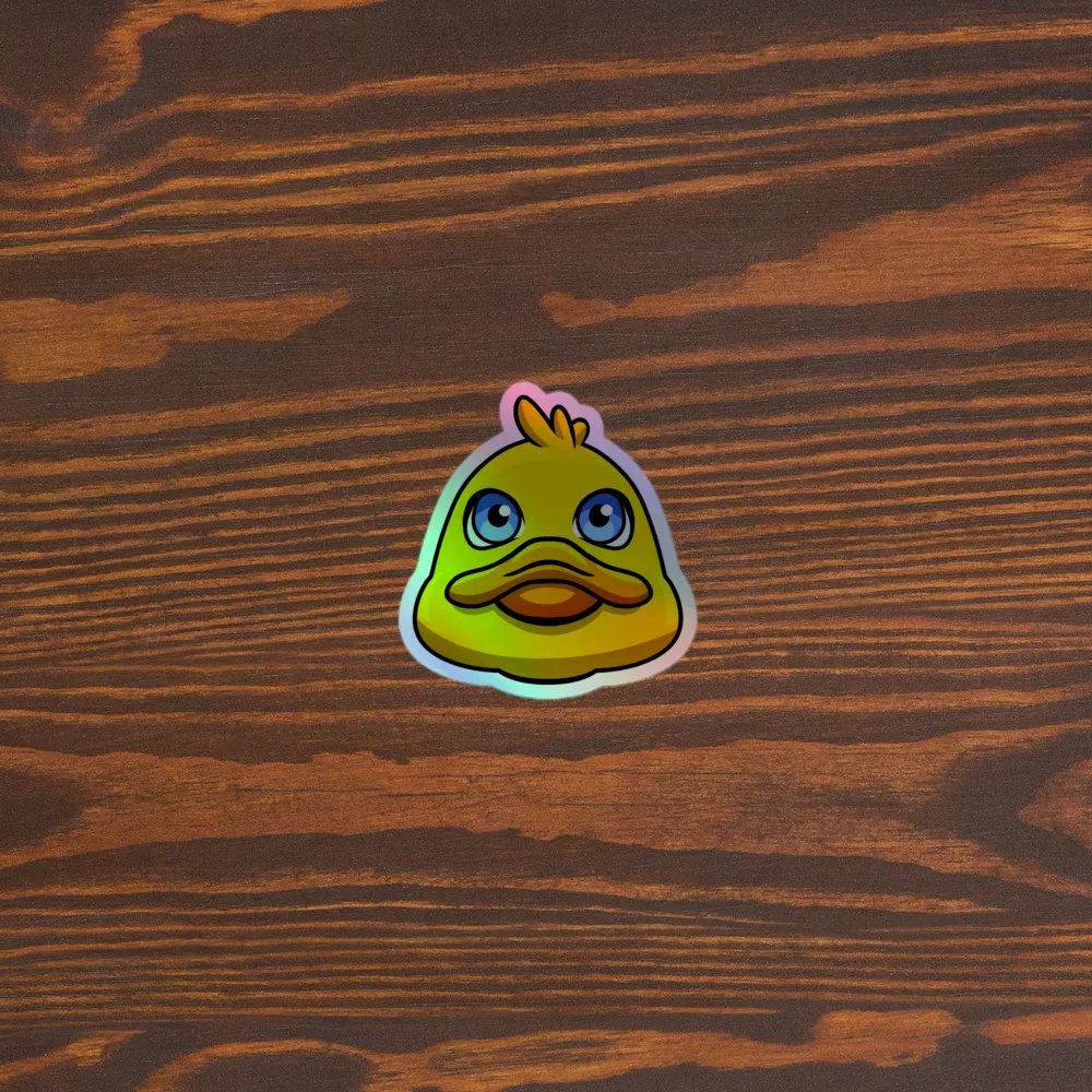 DUCK (HOLO) Sticker product image (3)