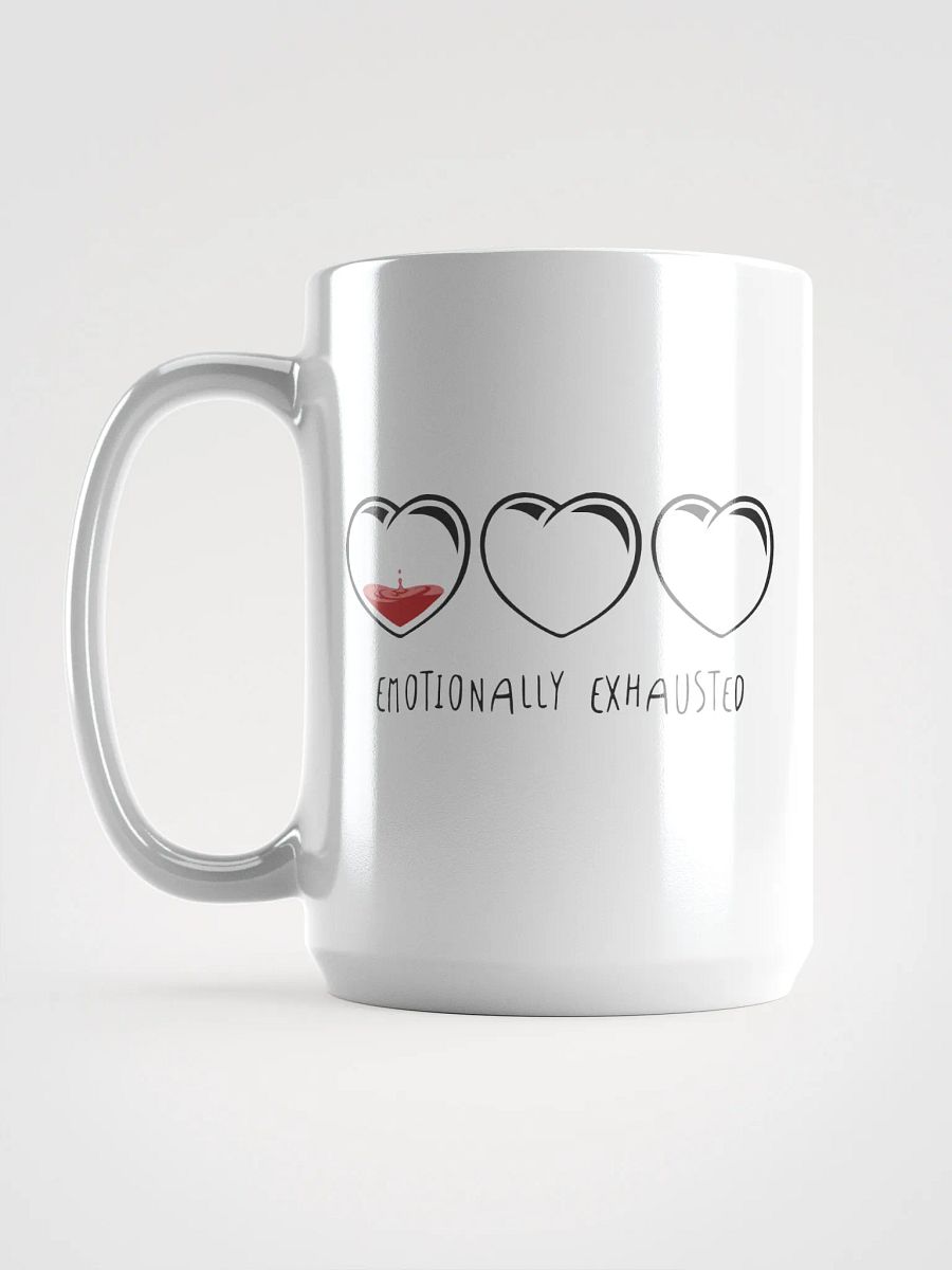 Emotionally Exhausted (Hearts) - Mug product image (2)