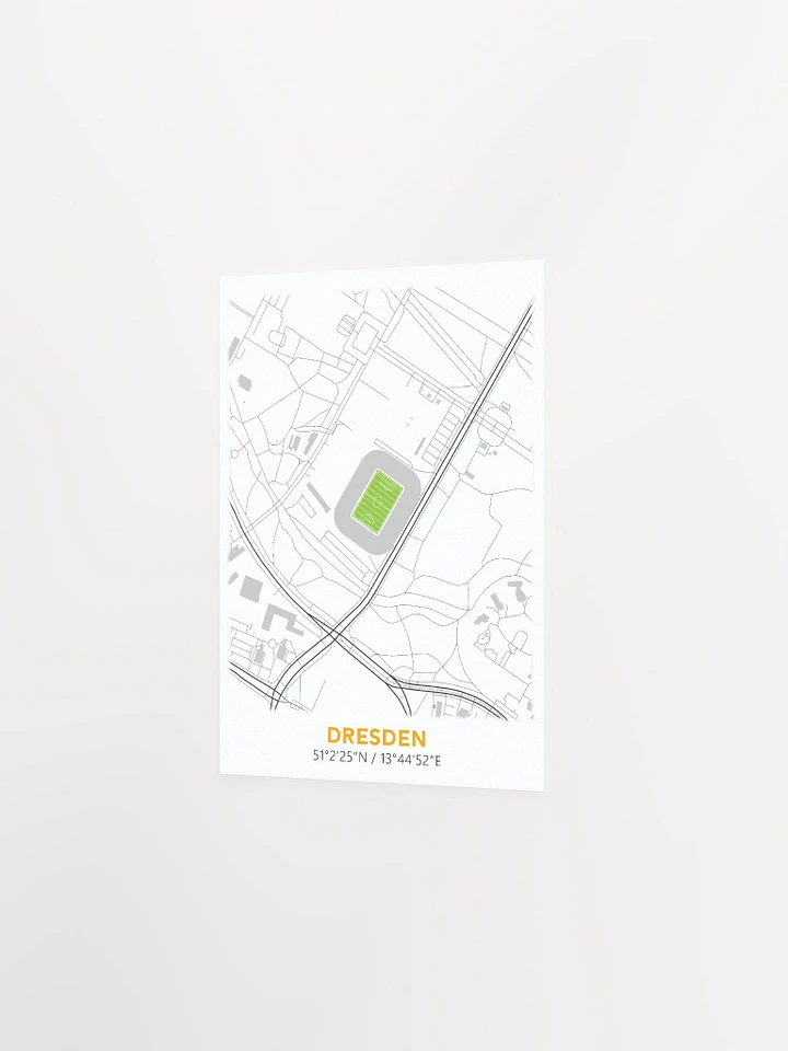 Dynamo Dresden Stadium Map Design Poster product image (2)