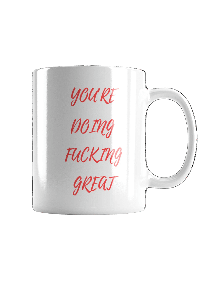 F*cking Great White Glossy Mug product image (2)