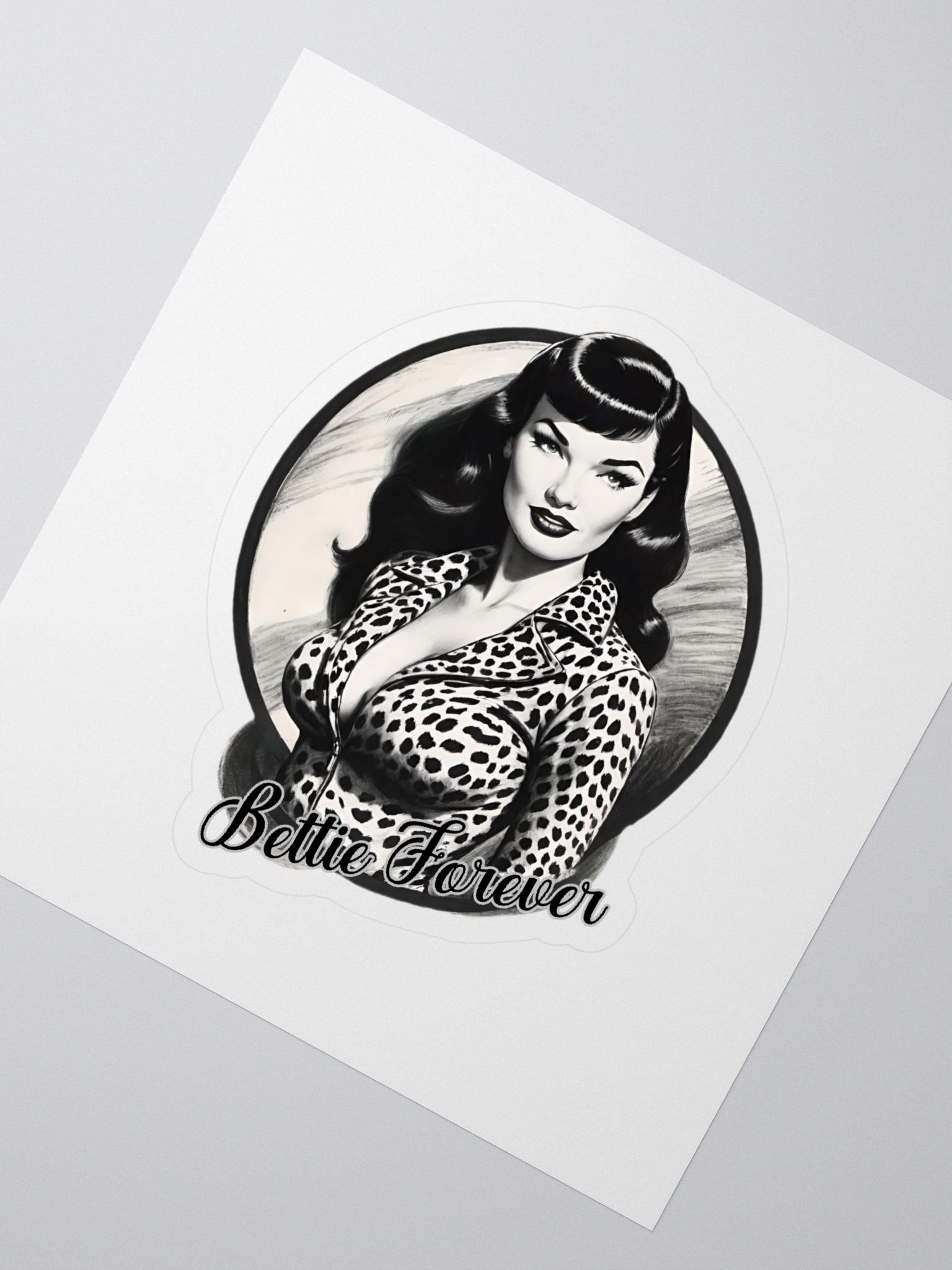 Bettie Forever Kiss Cut Stickers product image (2)