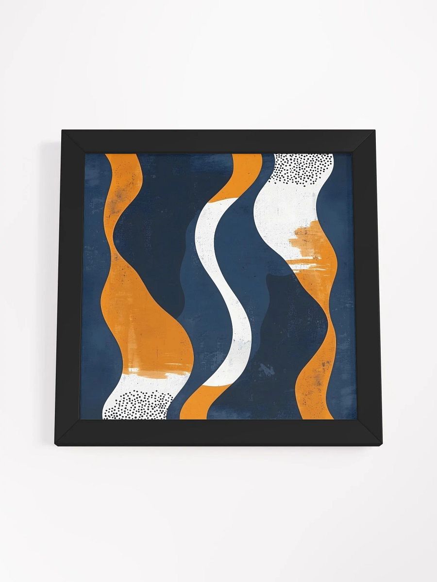 Vibrant Waves Framed Poster Art product image (50)