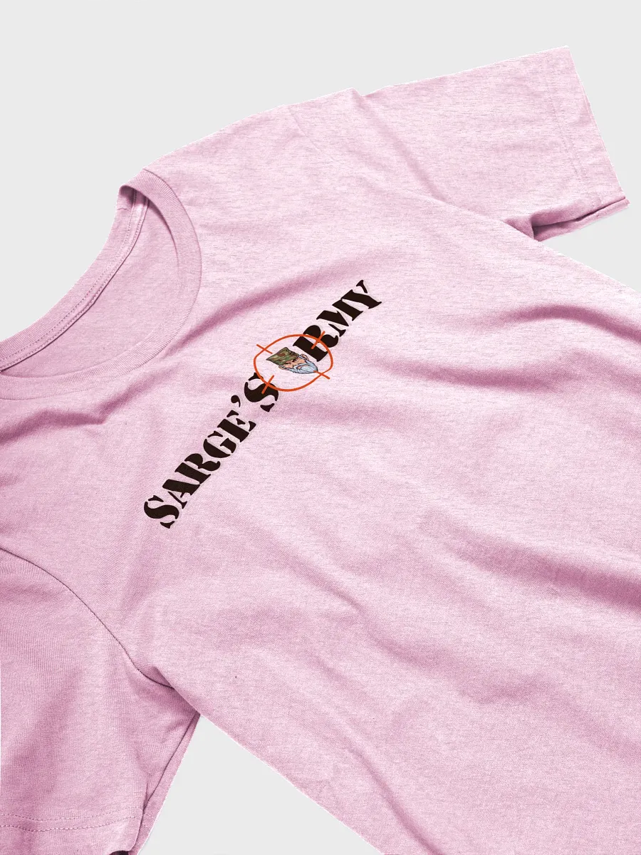 Official SARGE'S ARMY Comfy T-Shirt - Light product image (3)