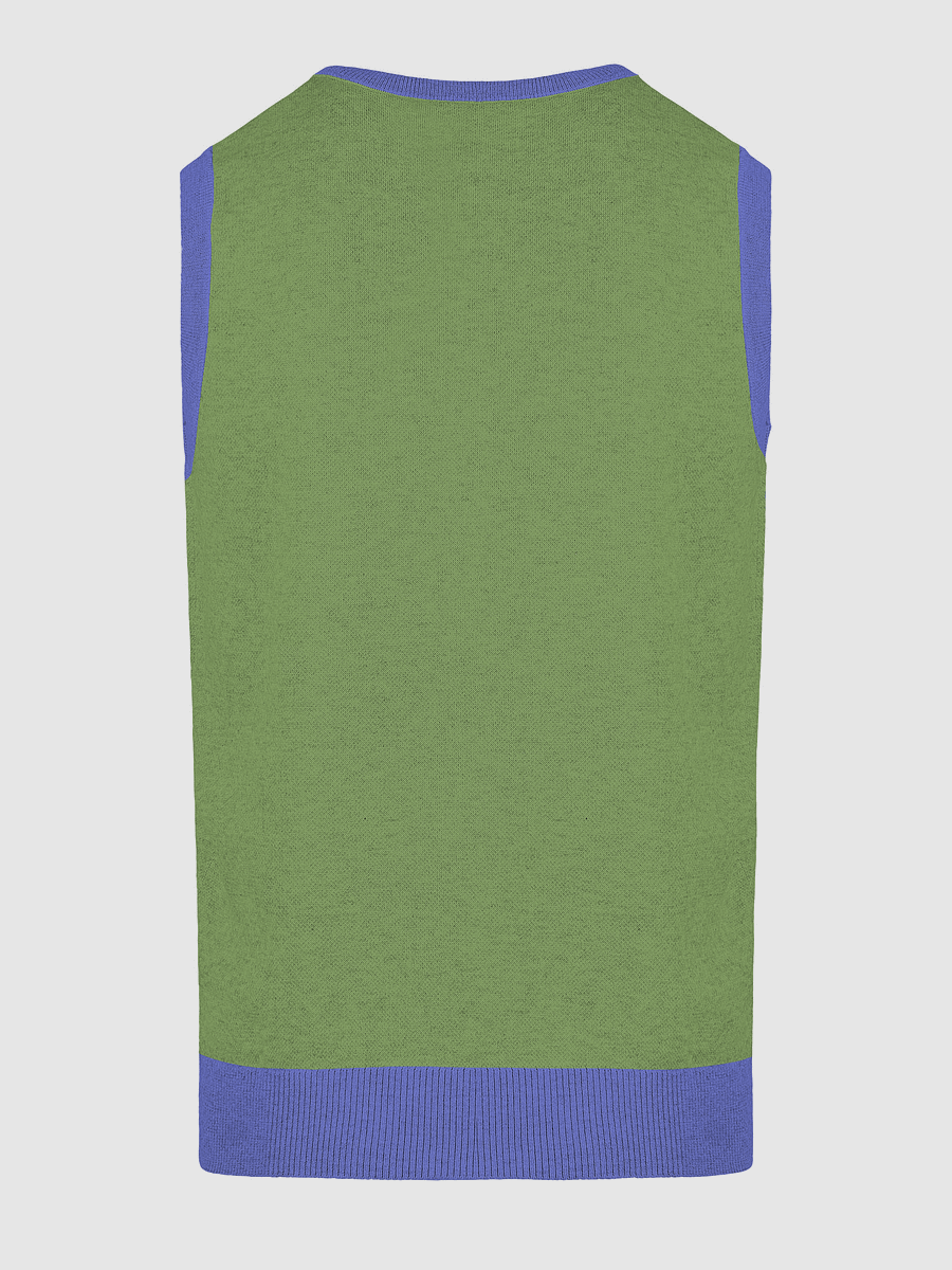 SUN LTT Knitted V-Neck Vest product image (18)