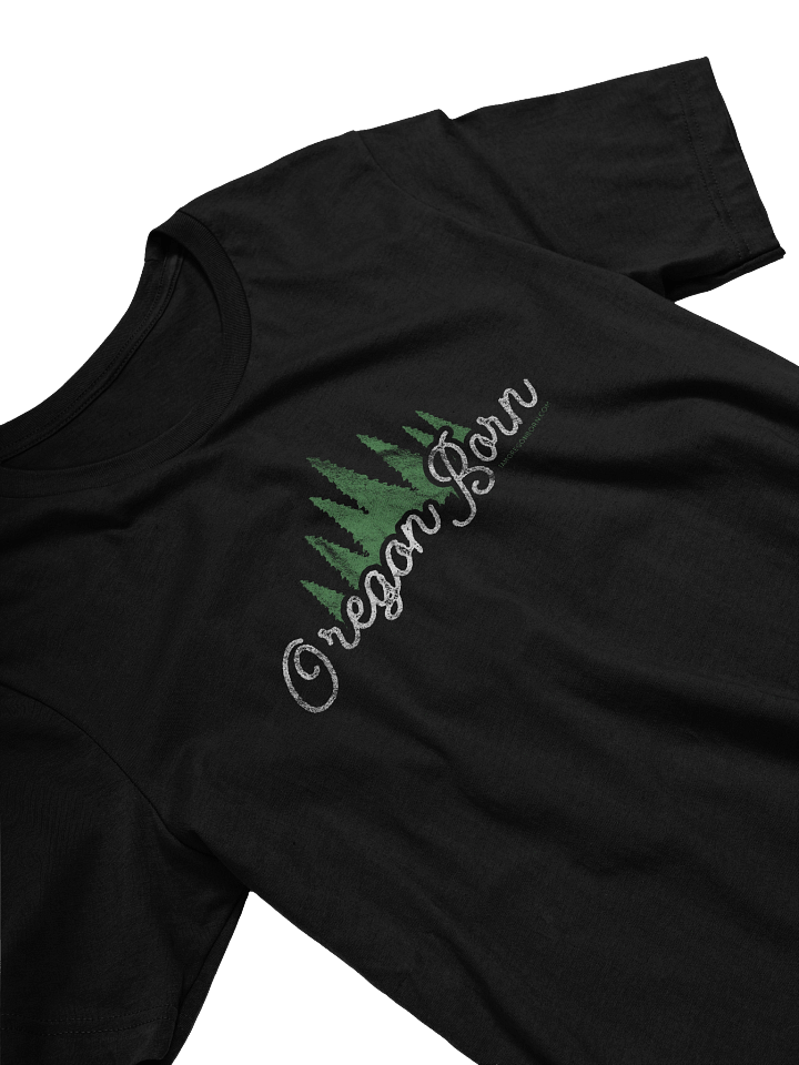 Oregon Born with Trees T-Shirt product image (2)