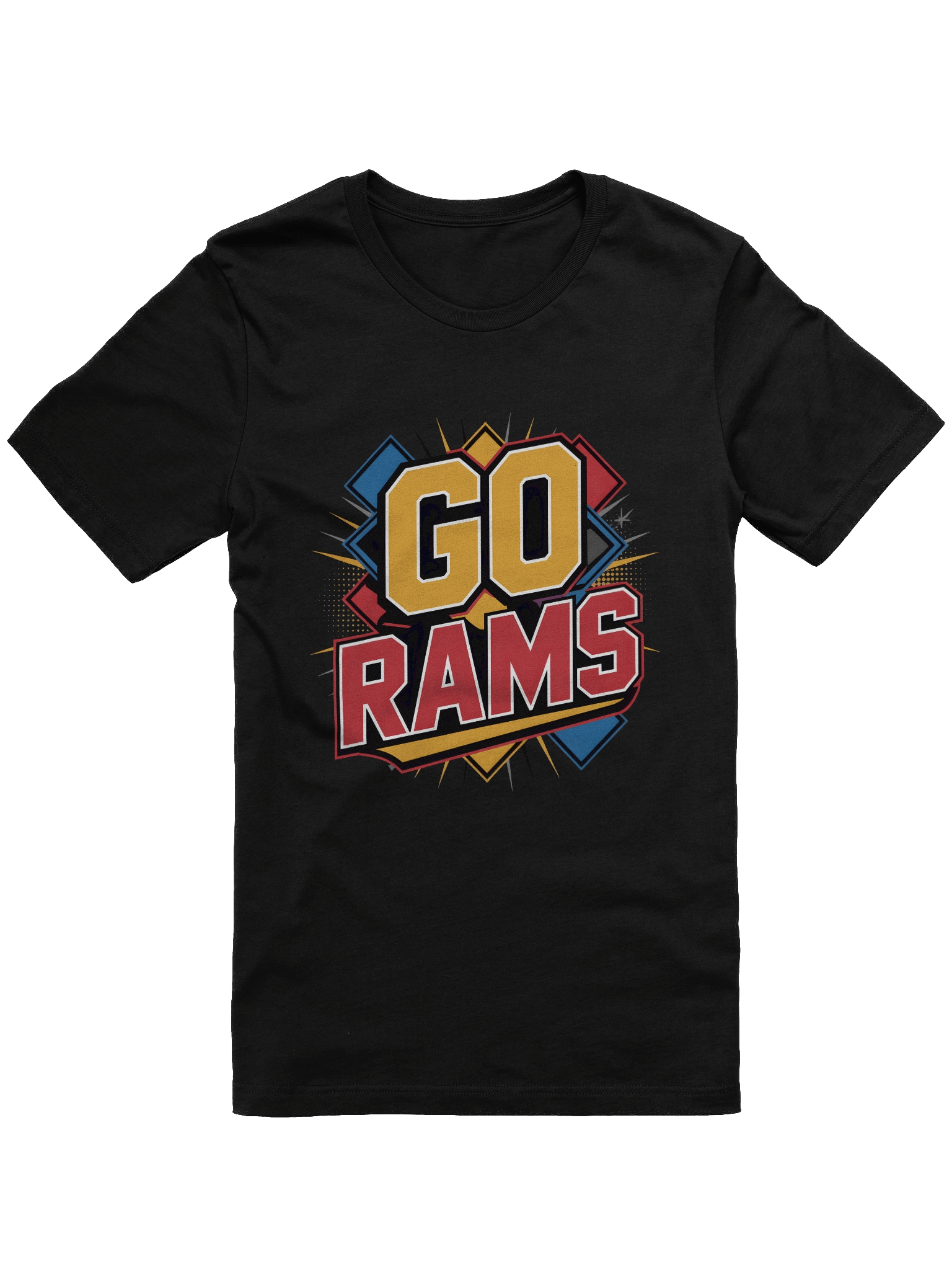 Dynamic GO RAMS Graphic T-Shirt product image (2)