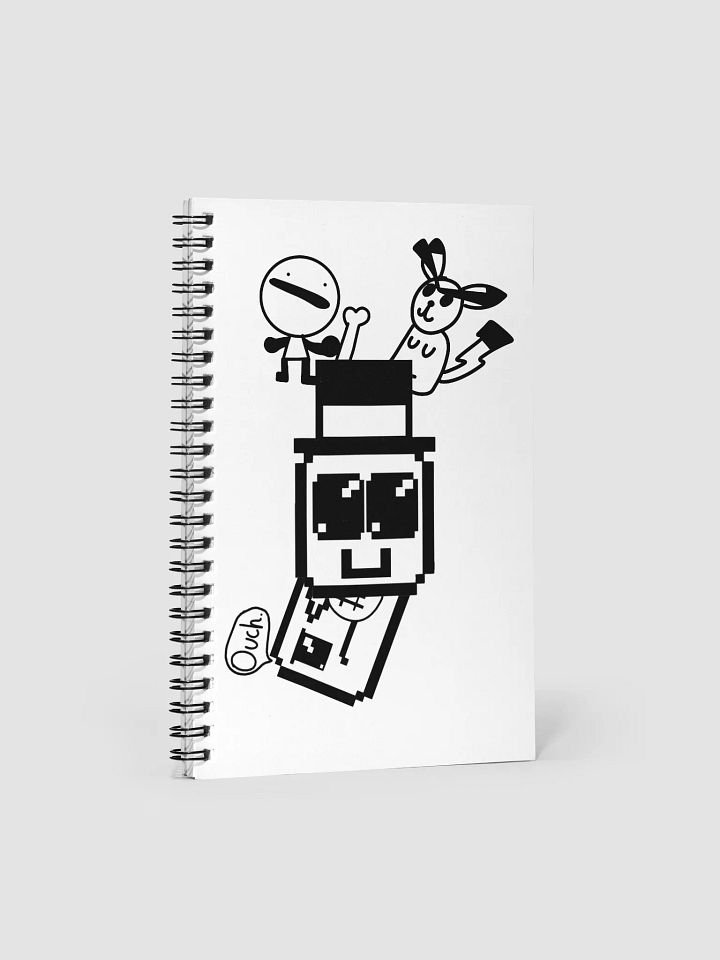 PixelatedC Spiral Notebook product image (1)