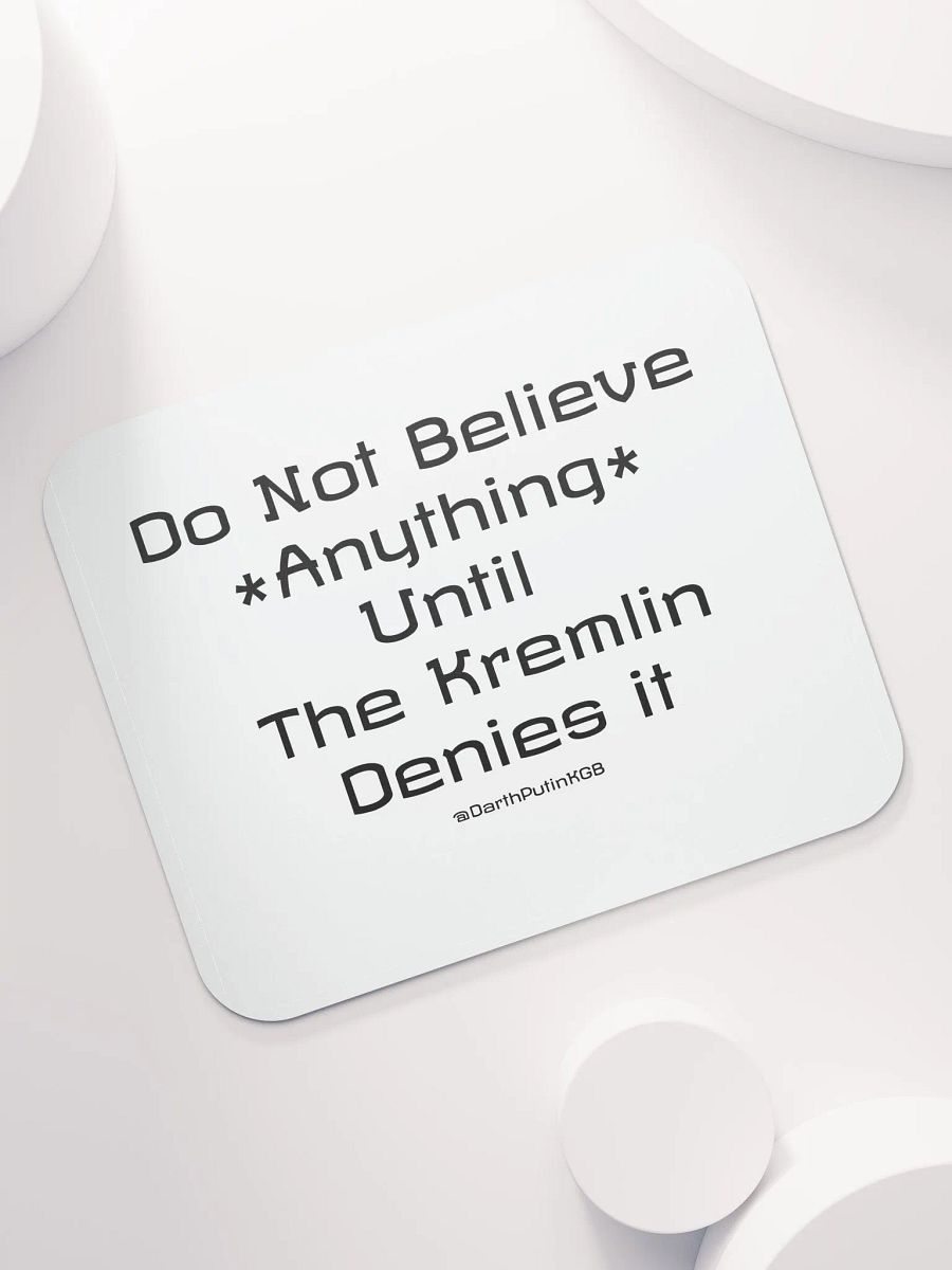 Kremlin denial Mouse Pad product image (7)