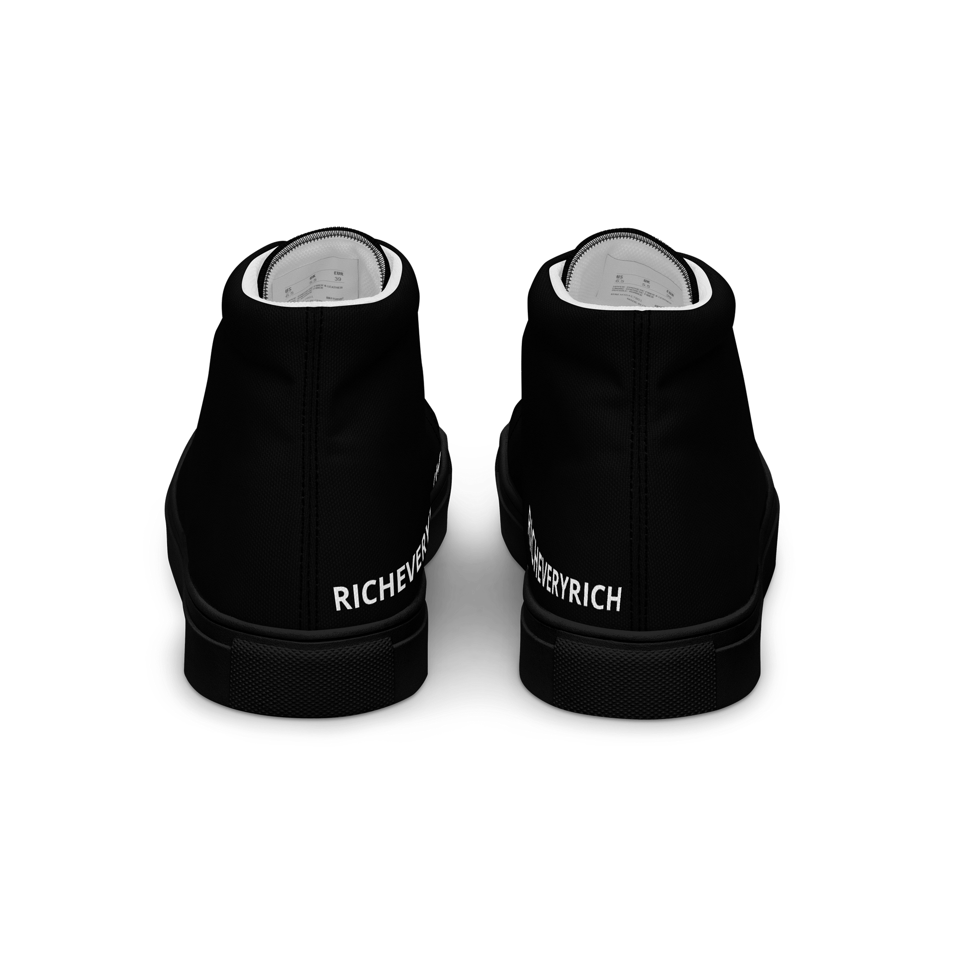 RICHEVERYRICH Men's High Top Canvas Shoes product image (4)