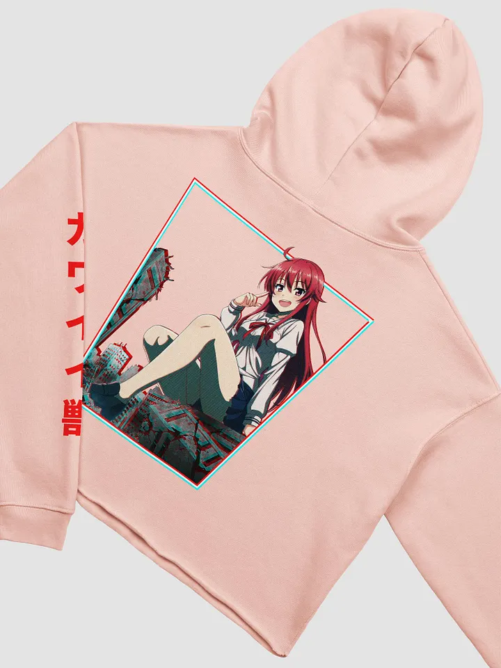 Kawaiiju Seeing Red Crop Hoodie product image (21)