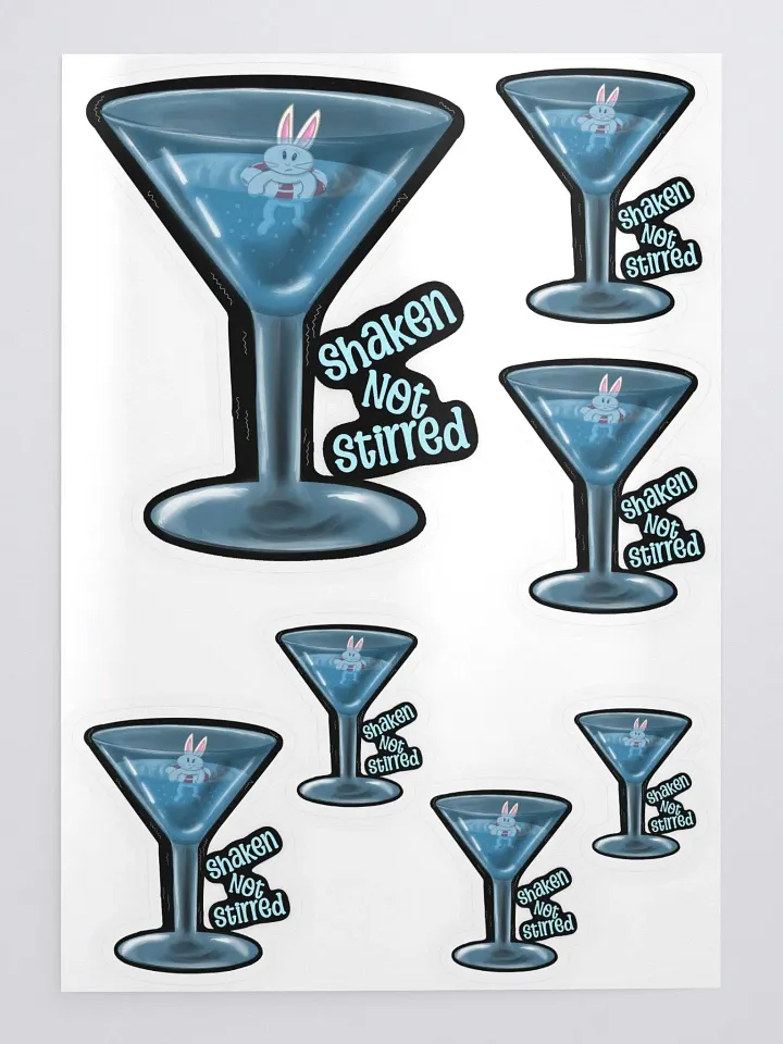 Shaken not Stirred 7Stickers product image (2)