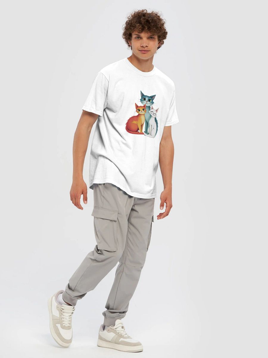 Triangular Harmony Cat T-Shirt product image (25)