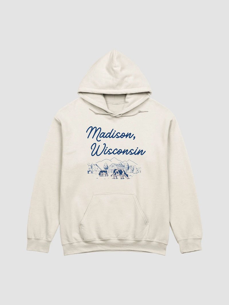 wisco cow hoodie!!!!