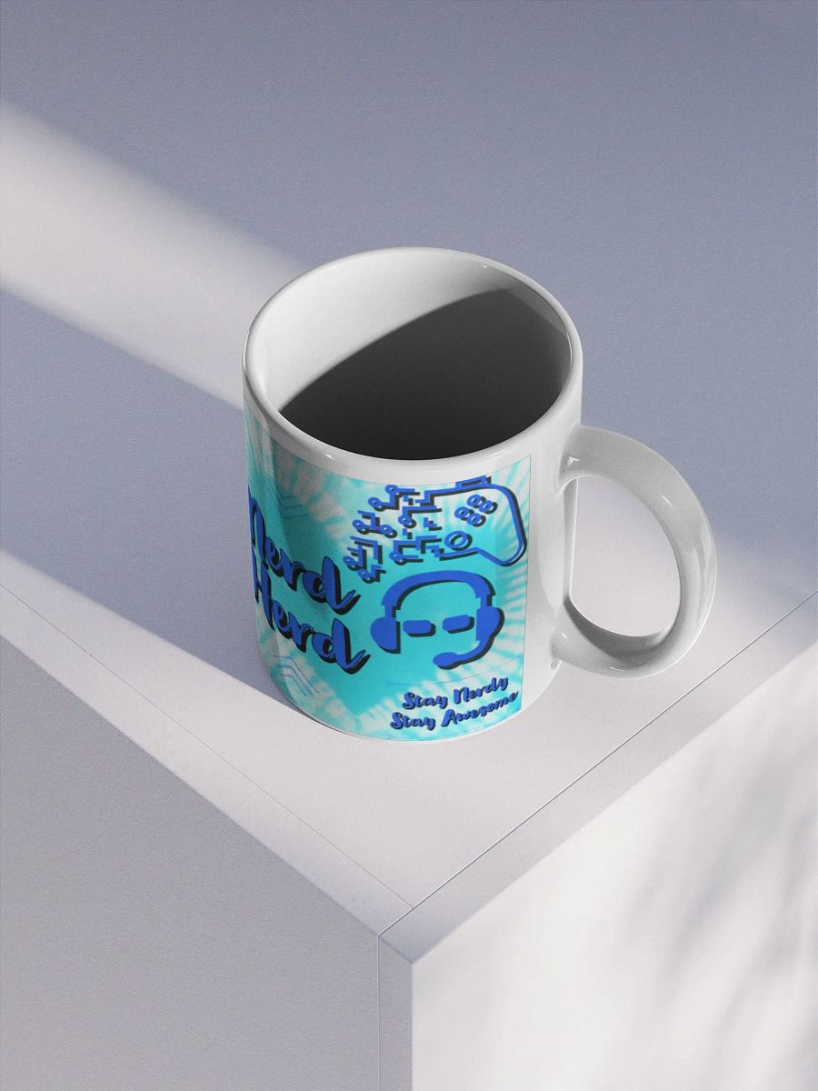 Nerd Herd Glossy Mug (Color) product image (3)