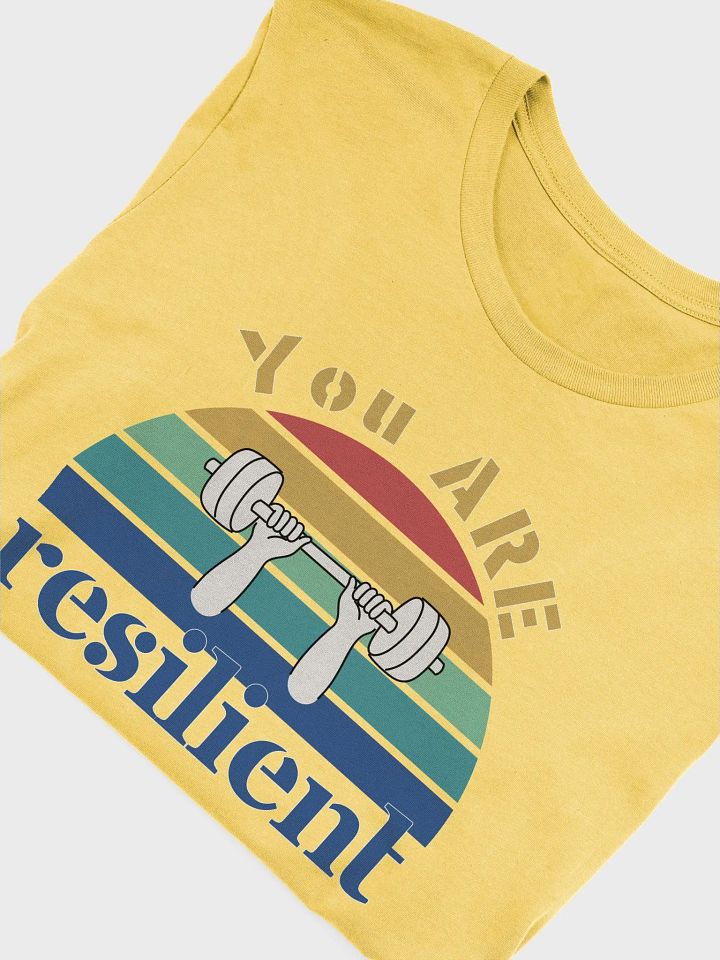 You Are Resilient, Rainbow Bella Canvas Tee product image (1)