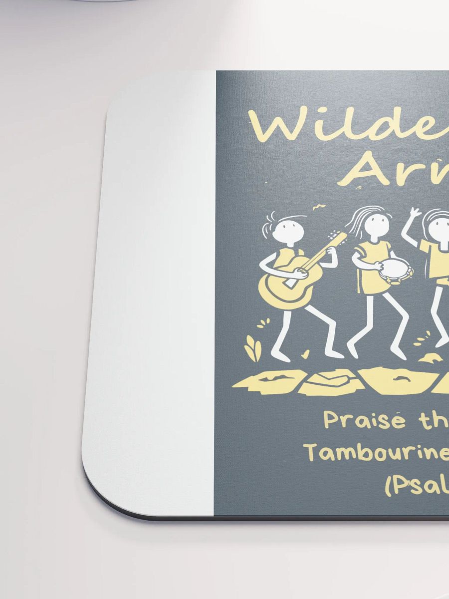 Wilderness Army Tambourine Dance Mouse Pad product image (6)