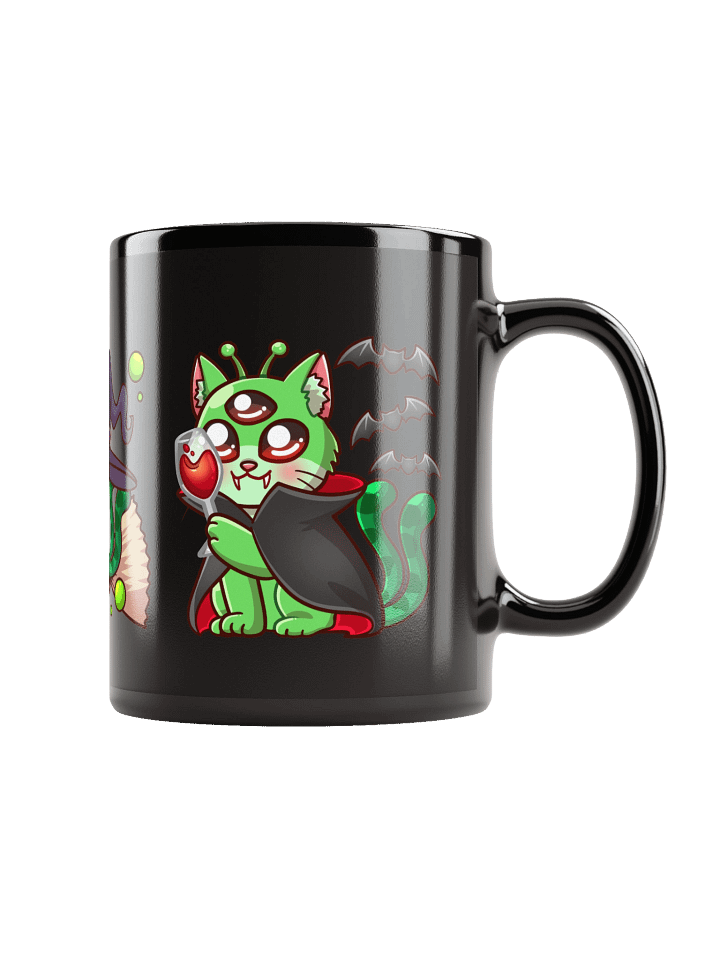 Cosmos Cat Halloween Mug product image (1)