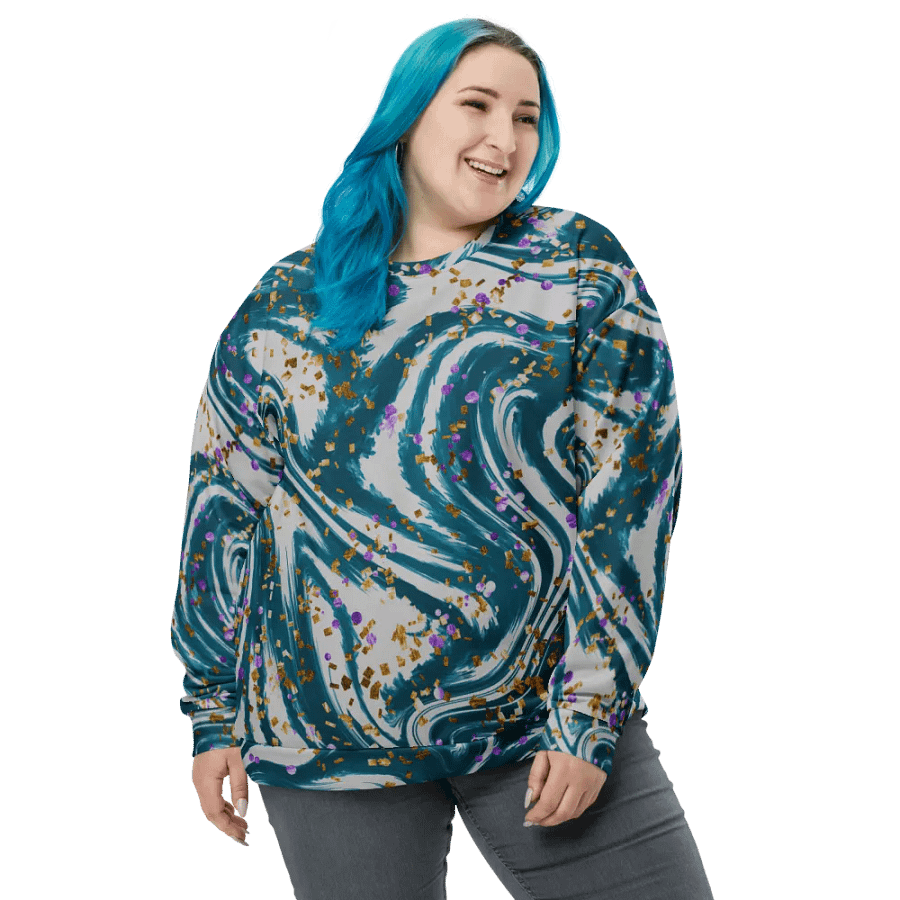 Marbled Movement Unisex Sweatshirt product image (7)