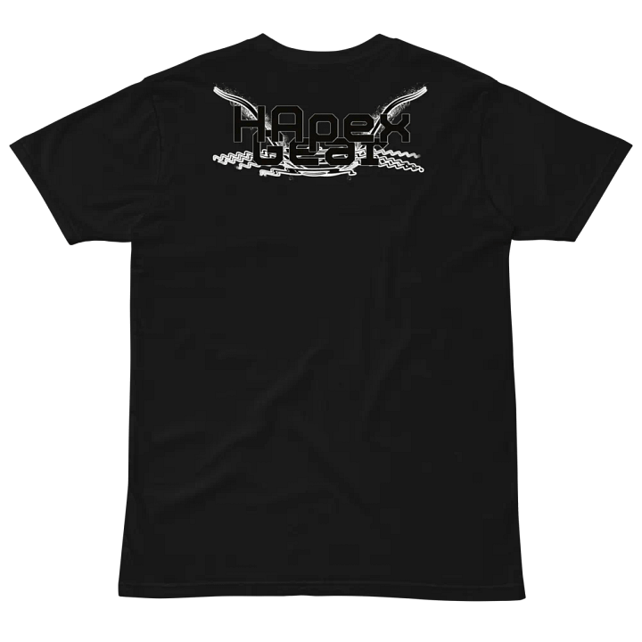 print Julia - Embroidered - Unisex Premium T-Shirt - Black HApex Gear Black Logo product image (2)