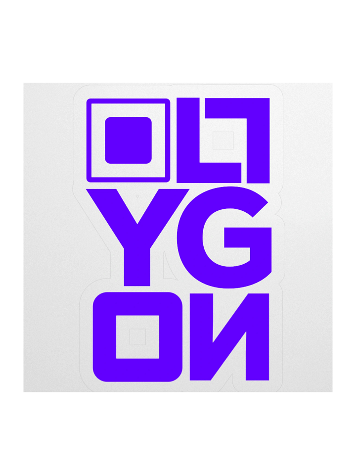 Ollygon Logo (Vertical) - Sticker product image (1)
