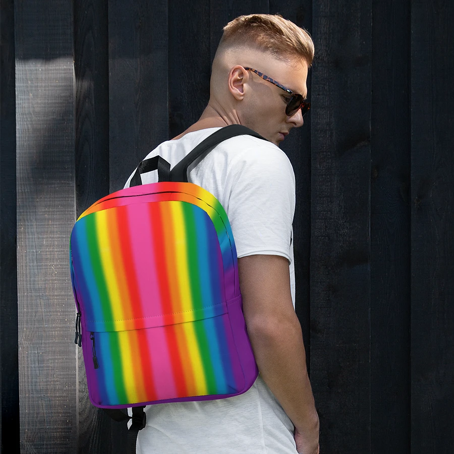 Hot Pink Rainbow Spectrum - Backpack product image (6)