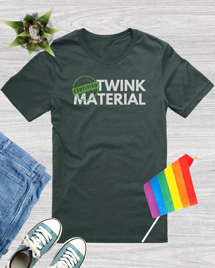 Certified Twink Material T-Shirt product image (1)