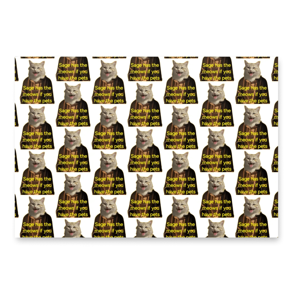 Sage Barter! Wrapping Paper product image (1)