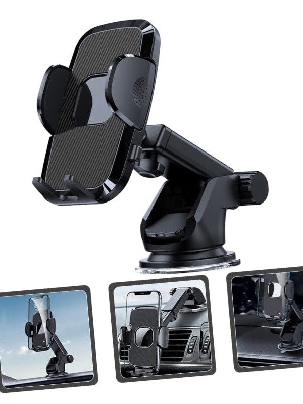 Multifunctional Car Phone Holder Windshield Gravity Sucker Mobile Phones Stand product image (1)