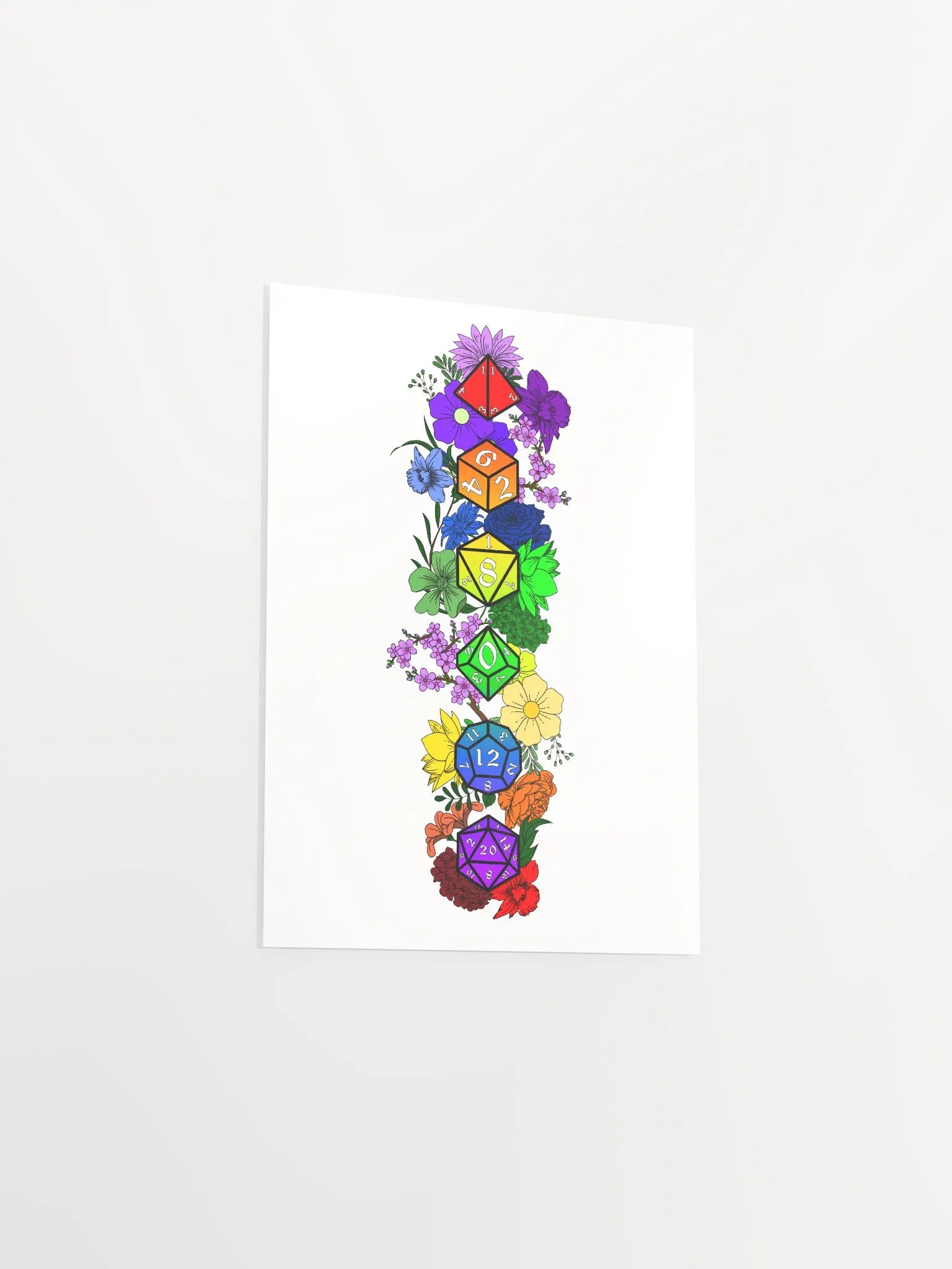 DnD Pride Dice Poster product image (10)